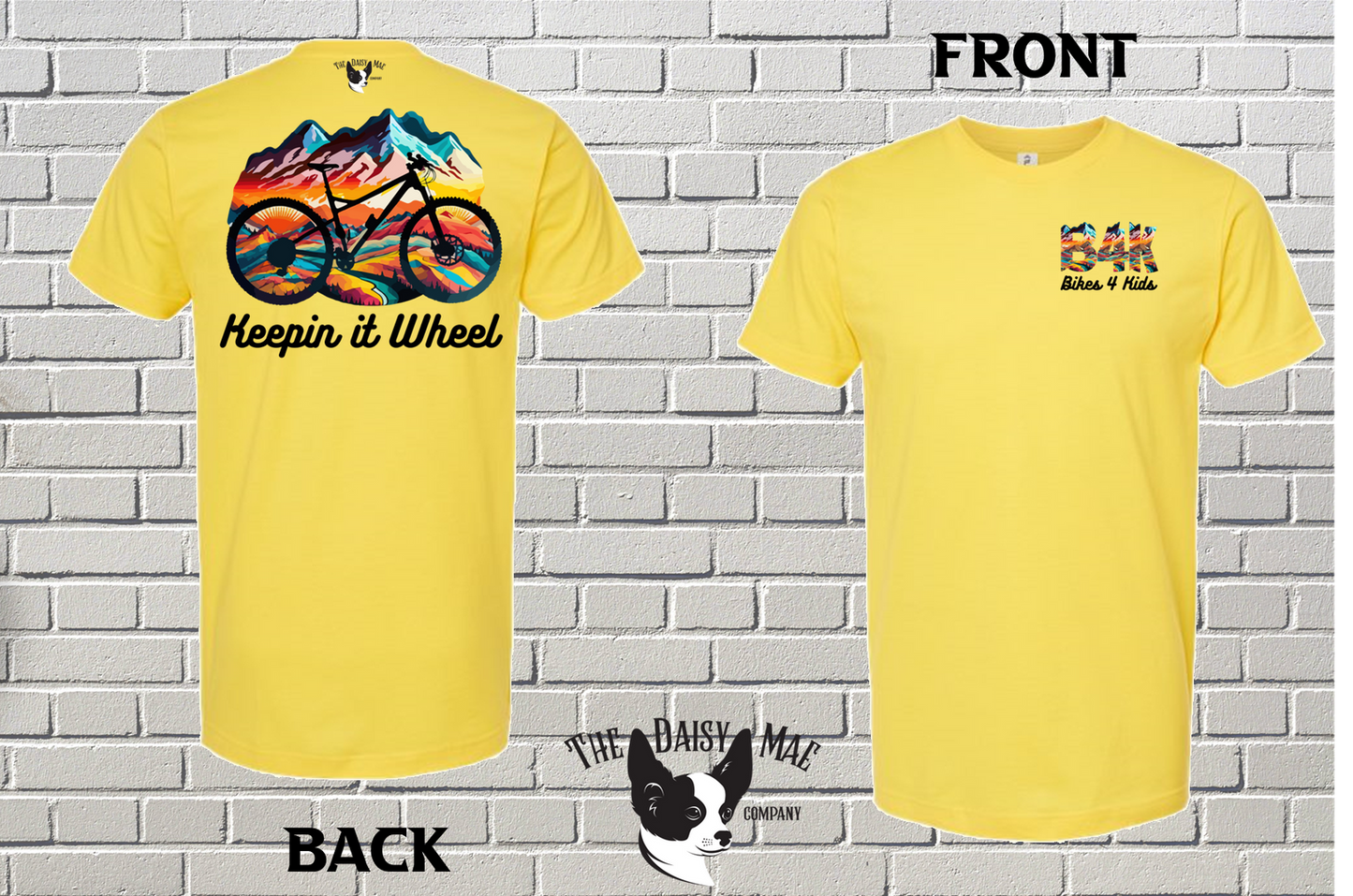 Bikes 4 Kids fundraiser T-shirts